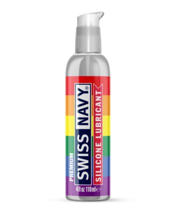Swiss Navy Pride Edition Silicone Lubricant 4oz/118mL