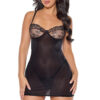 Sultry Lace Up Back Chemise