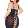 Sultry Lace Up Back Chemise