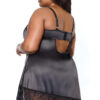 Sensual Satin Side Slit Chemise