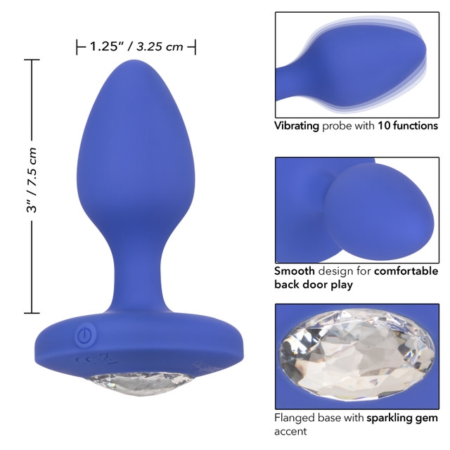 Cheeky Gems - Medium Rechargeable Vibrating Probe