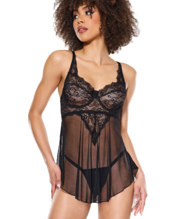 Dare To Bare Babydoll & G-String Set