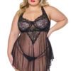 Dare To Bare Babydoll & G-String Set