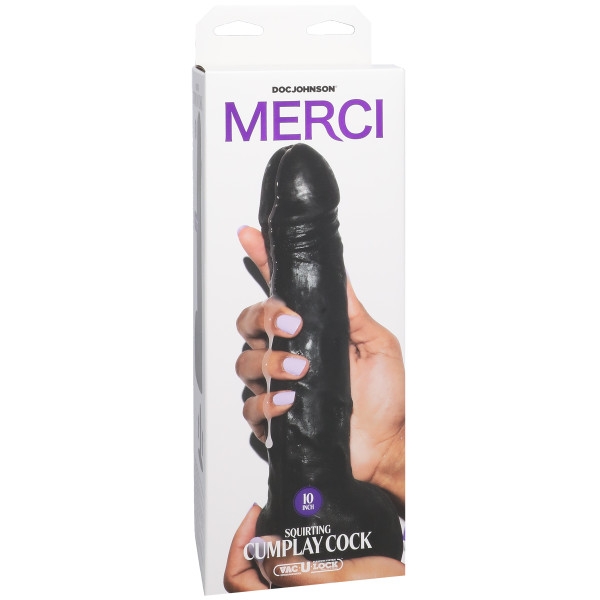 Merci - Squirting Cumplay Cock - 10" Ultraskyn Dildo