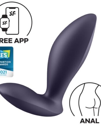 Satisfyer Power Plug Bluetooth Control Anal Vibe