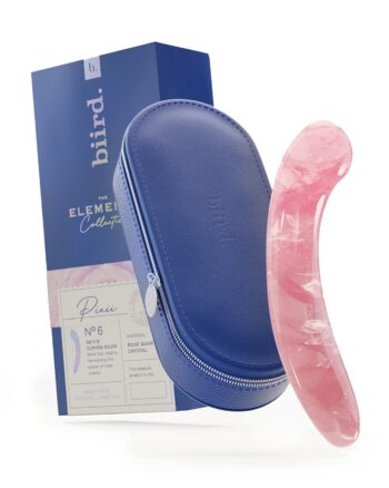 Biird Elements - Pixii No6 - Quartz Curved Dildo