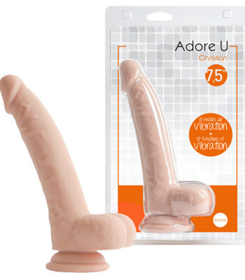 Adore U - Vibrating Dildos - Christian 7.5"